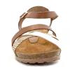 Sandales de la marque espagnole YOKONO. Dessus/Tige cuir. Semelle intérieure cuir. doublure cuir. Semelle extérieure élastomère
