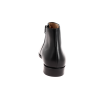 Bottines Box Calf negro, marque espagnole PACO MILAN, dessus/tige cuir, tirette, bout rond, semelle intérieure cuir, semelle extérieure élastomère.