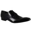 Chaussures Derbies à lacets de la marque Paco  Milan. Dessus/tige cuir. Doublure cuir. Semelle intérieure cuir. Semelle extérieure cuir. Cousu black