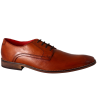 Chaussures derbies en cuir, marque BASE LONDON, SUSSEX, dessus/tige cuir, doublure cuir/textile, semelle intérieure cuir, semelle extérieure gomme, hauteur talons 2,5 cms.