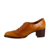 Chaussures Richelieu rustico cuero, marque WILLIAMS.H, by Maria jaën, dessus et intérieur cuir, bout golf, semelle extérieure élastomère, hauteur talon 5 cms
