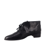 Chaussures montantes noires de la marque WILLIAMS.H by VIDI STUDIO, 100% cuir, doublure veau, semelle extérieure élastomère,  bout golf, deux oeillets