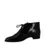 Chaussures montantes noires de la marque WILLIAMS.H by VIDI STUDIO, cuir vernis, 100% cuir, doublure veau, semelle extérieure élastomère,  bout golf, deux oeillets