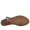 Sandales cuir de la marque Les Tropéziennes, dessus cuir, doublure cuir, semelle extérieure et intérieure cuir.