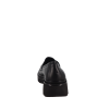 Mocassins cuir noir à barette femmes, marque WILLIAMS.H, tige et doublure cuir, semelle crantée gomme, talon 3 cms