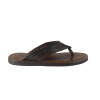 Sandales cuir, multi brown, de la marque WILLIAMS.H, design WH, fabriquée en Italie, tout cuir, semelle élastomère
