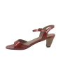 Sandales à talons de la marque LES P'TITES BOMBES Guadeloupe rouge