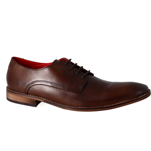 Chaussures derbies en cuir, marque BASE LONDON, SUSSEX, dessus/tige cuir, doublure cuir/textile, semelle intérieure cuir, semelle extérieure gomme, hauteur talons 2,5 cms.